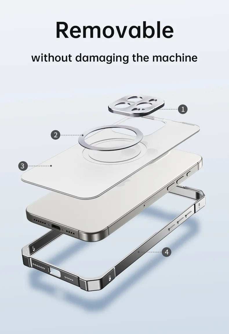 CuttedEdge Alloy Frame Case For iPhone