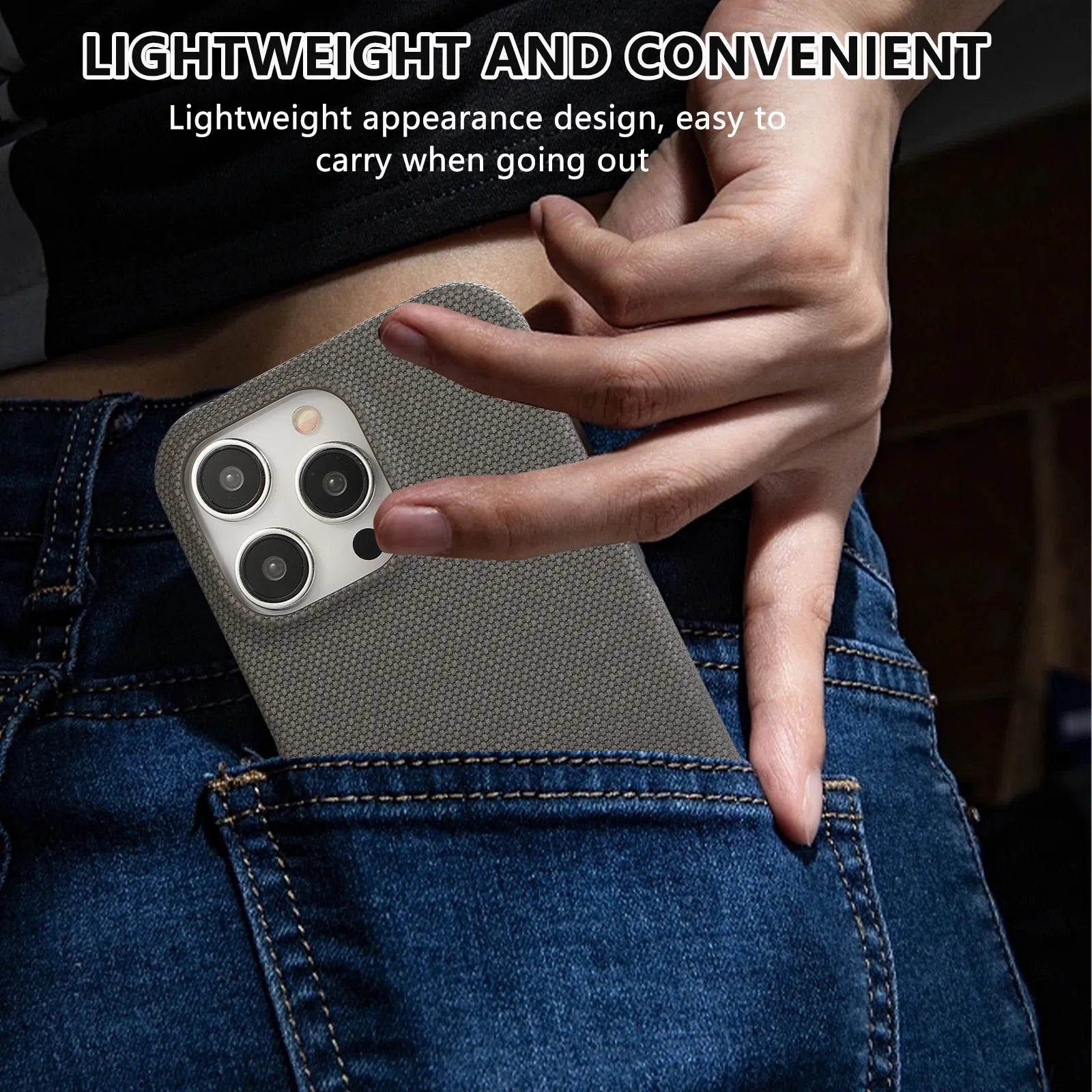 Stitched AntiScratch Case For iPhone