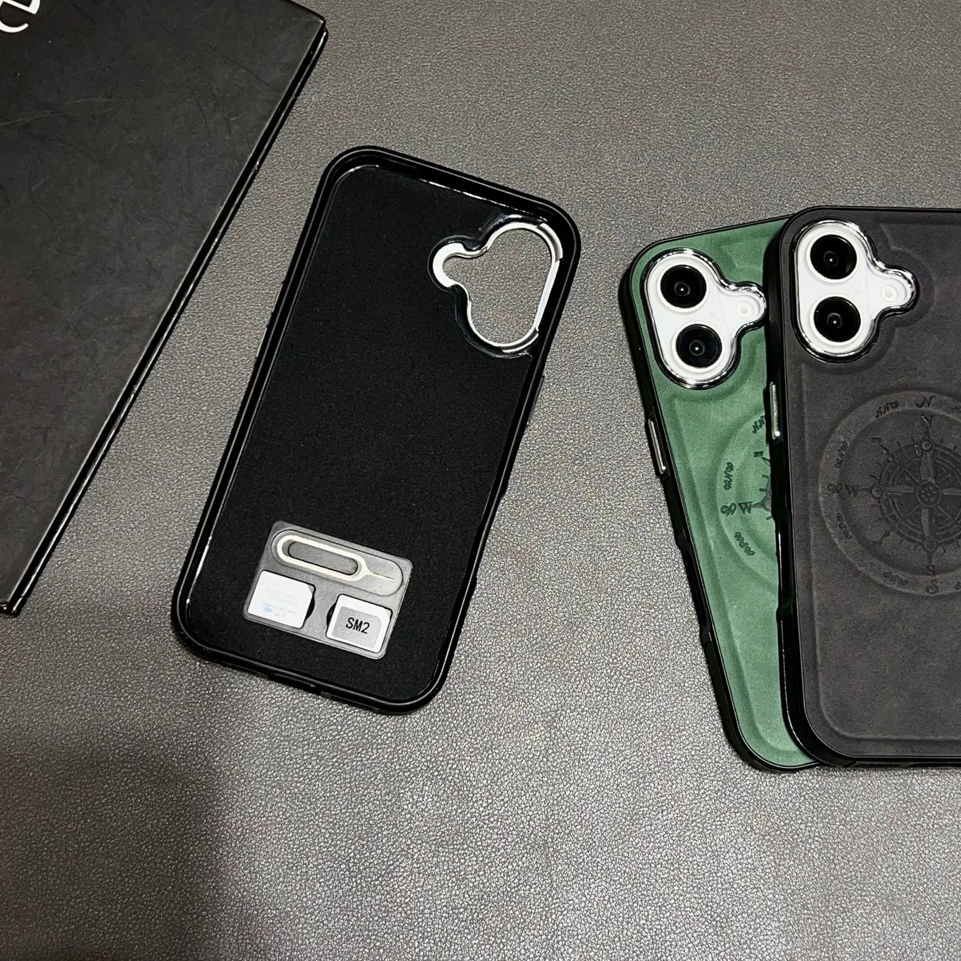 Nautical Compass Magnetic Case For iPhone