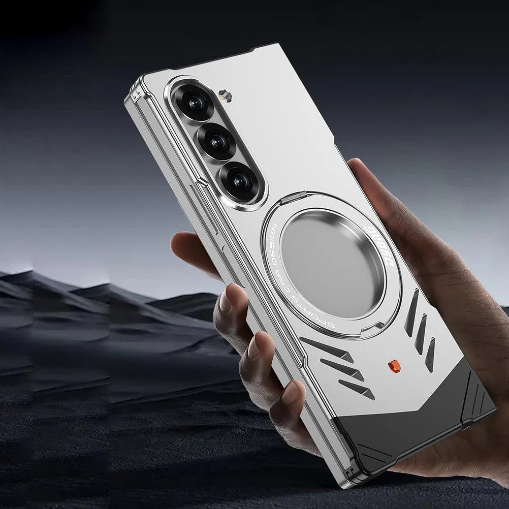 Supercar Design Metal Heat Dissipation Case For Samsung Z Fold