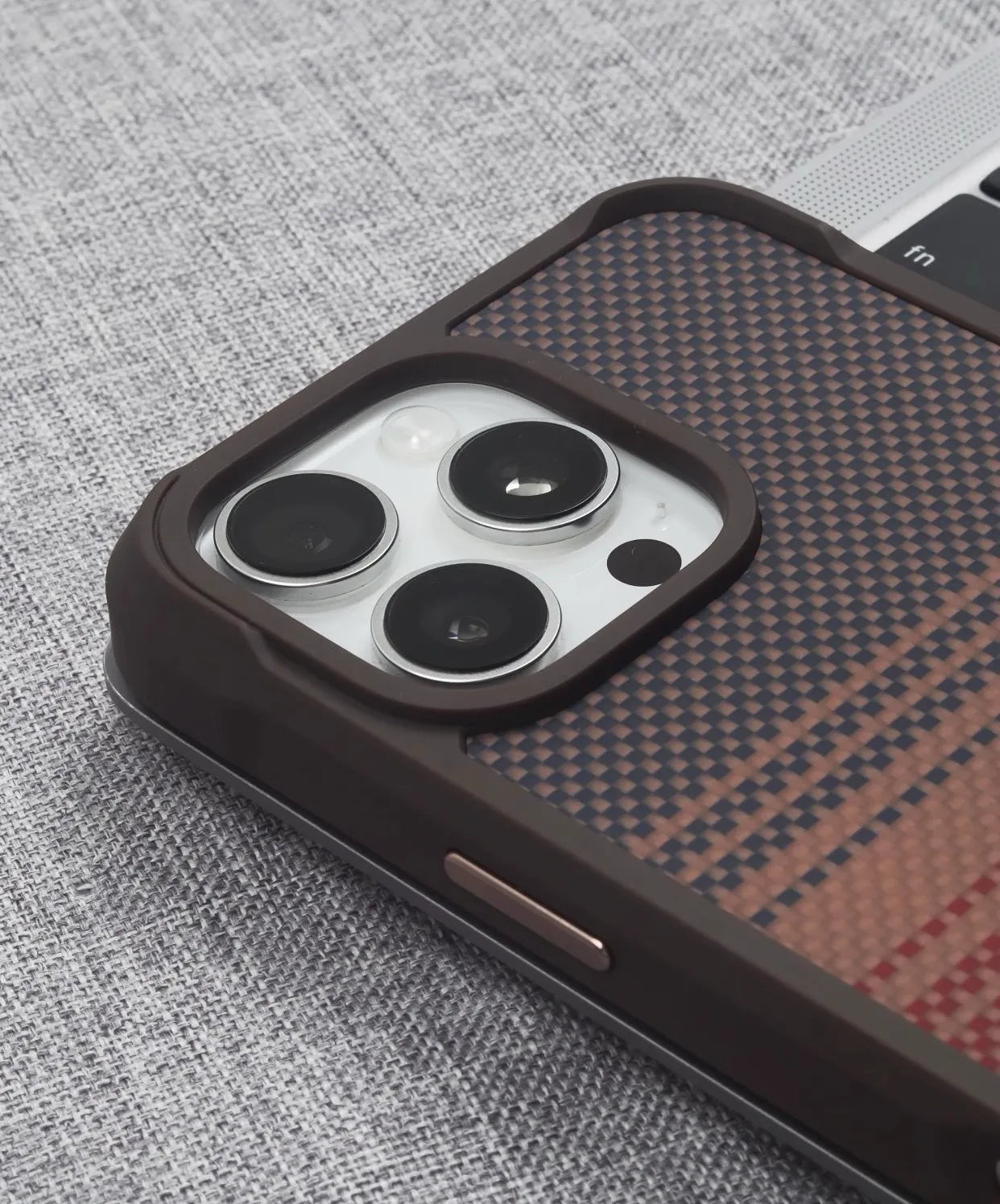 TPU Kevlar Pattern Case For iPhone