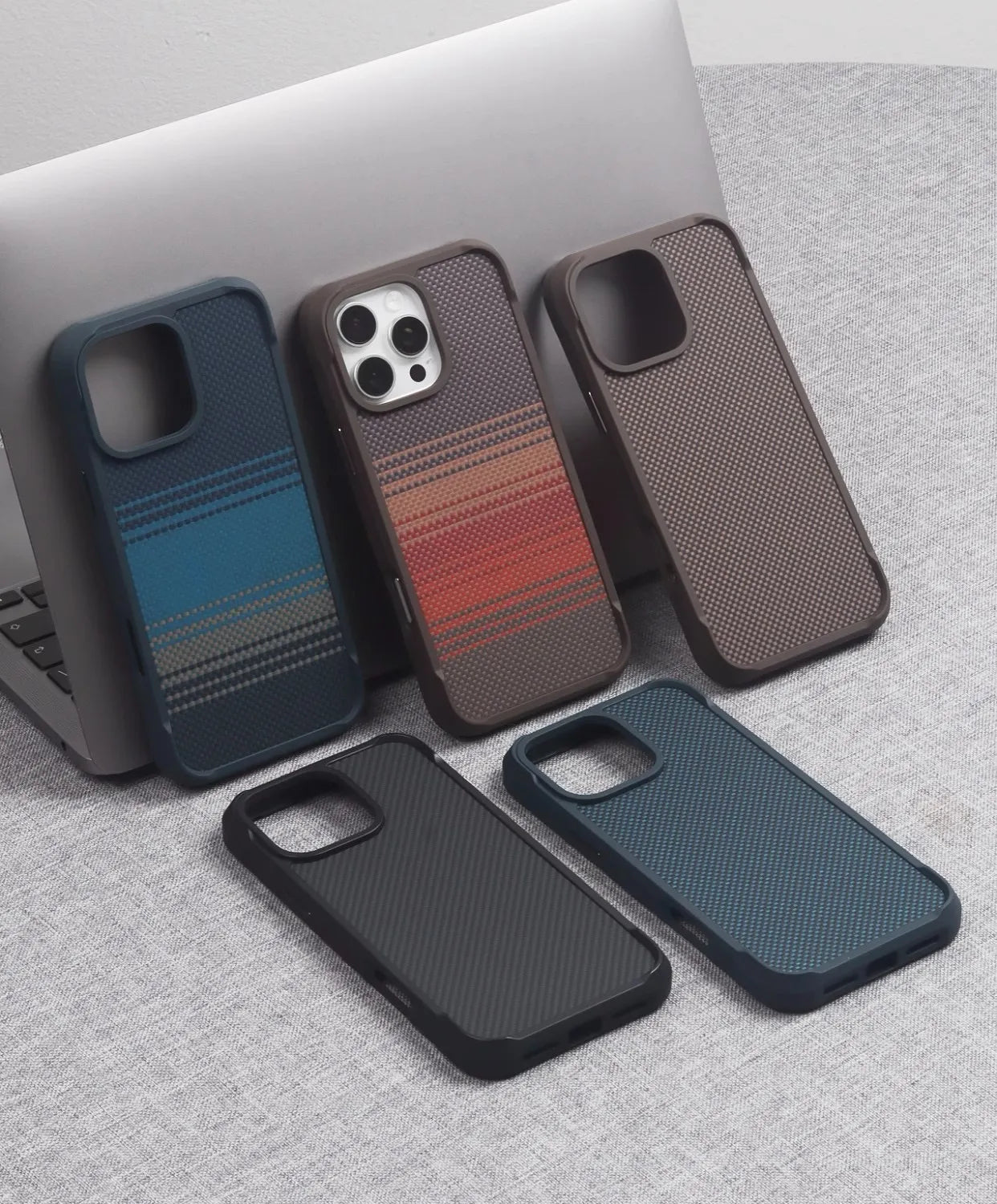 TPU Kevlar Pattern Case For iPhone