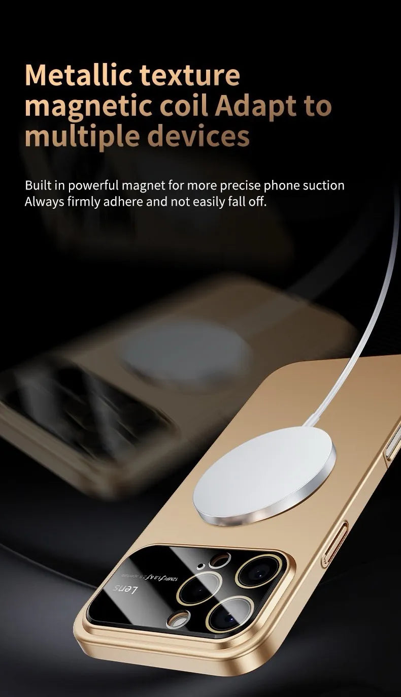 Dark Camera Lense Case For iPhone