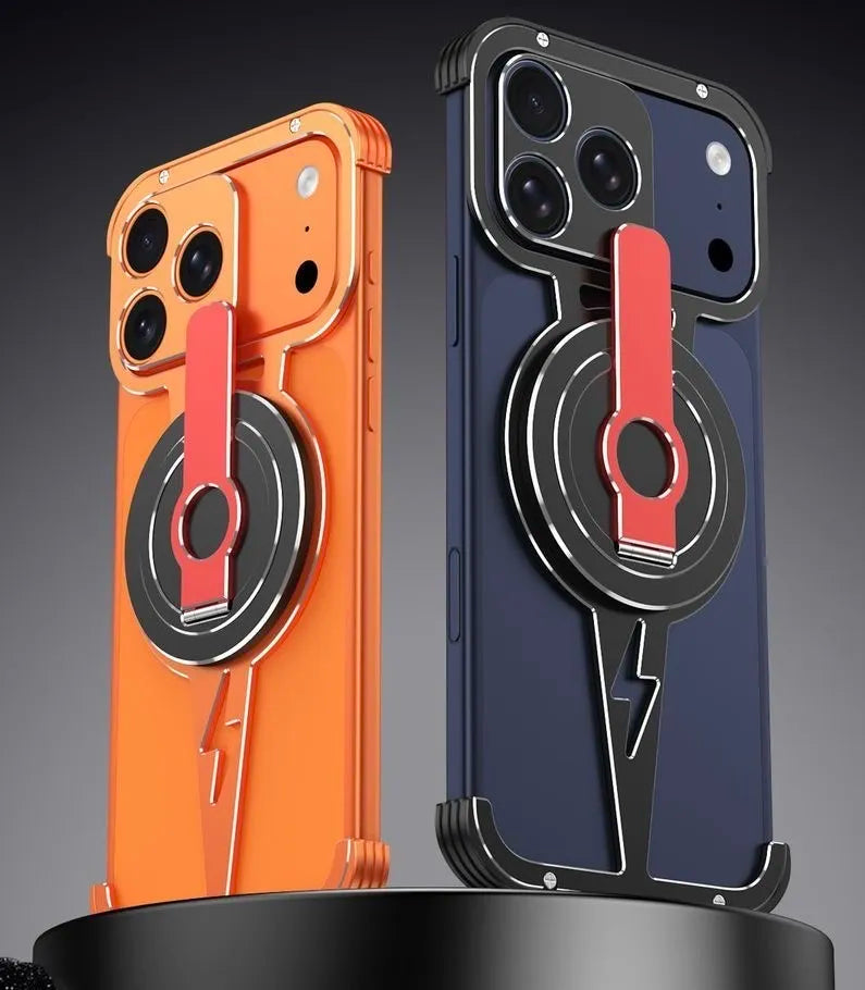 Flash Metal Case For iPhone