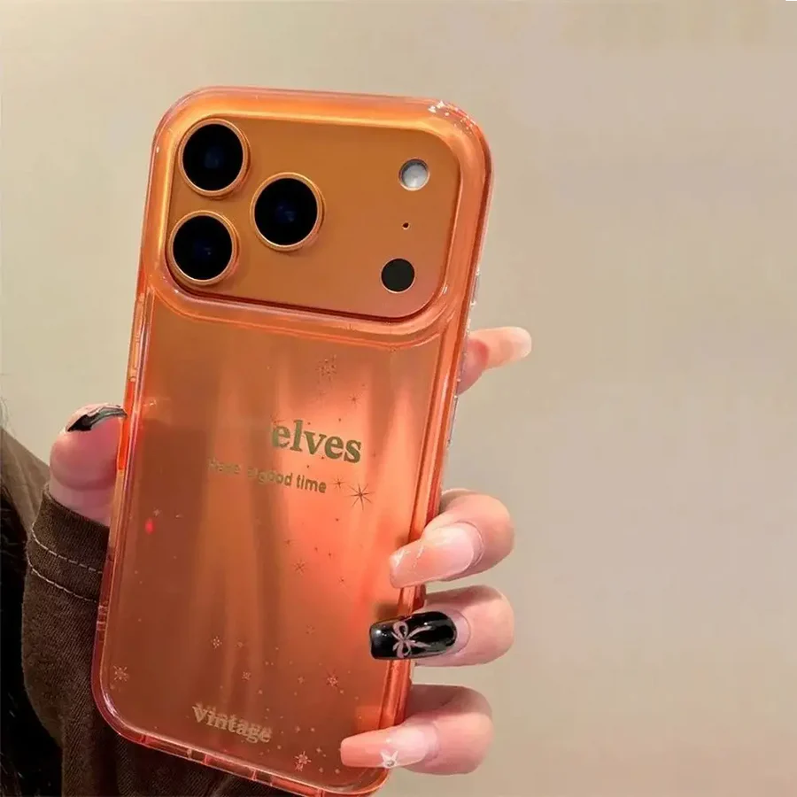 Vintage Glass Trans Case For iPhone