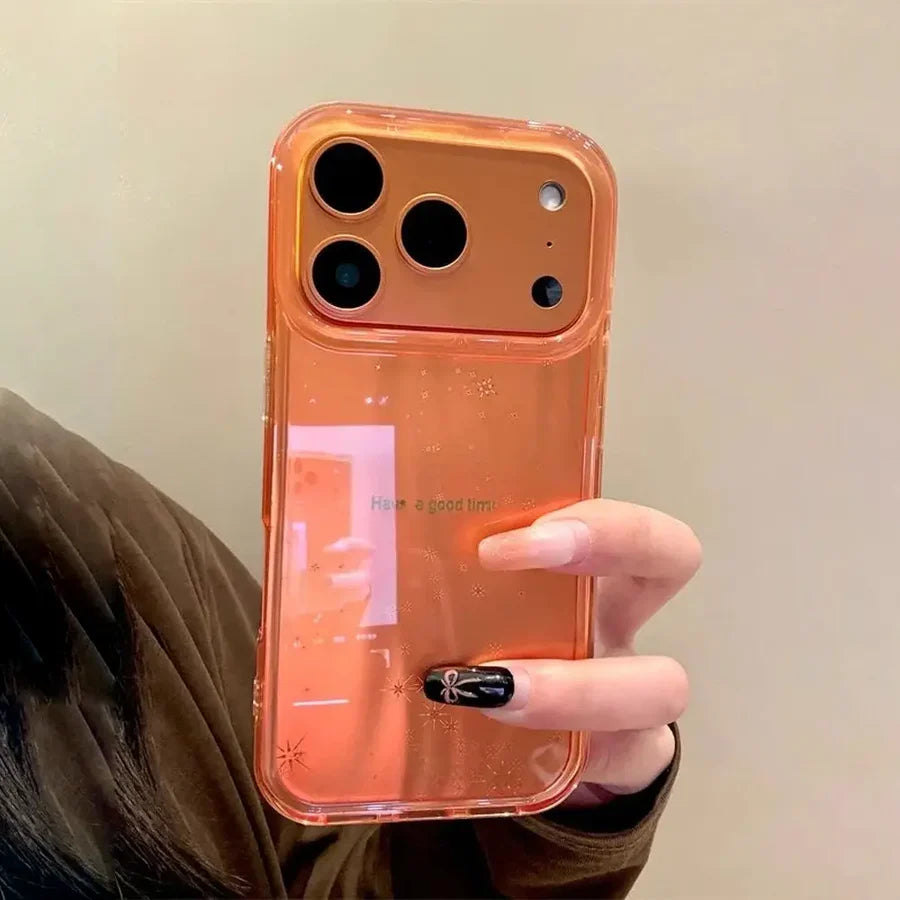 Vintage Glass Trans Case For iPhone