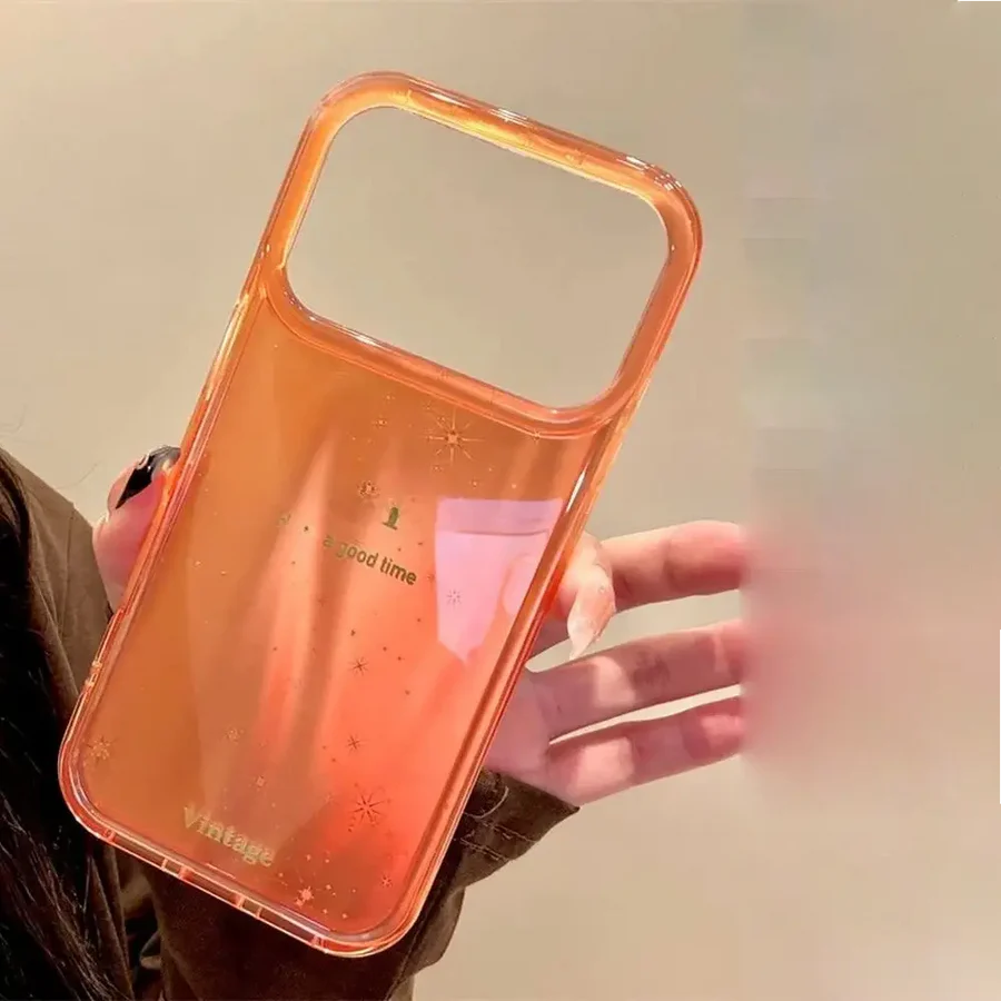 Vintage Glass Trans Case For iPhone