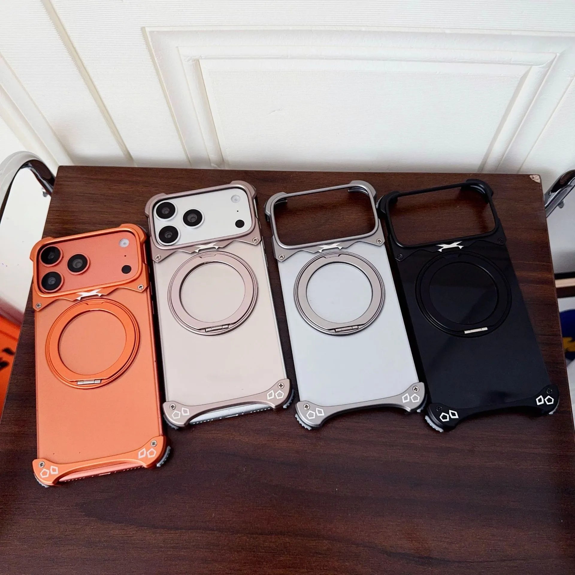 Ghost Metal Case For iPhone