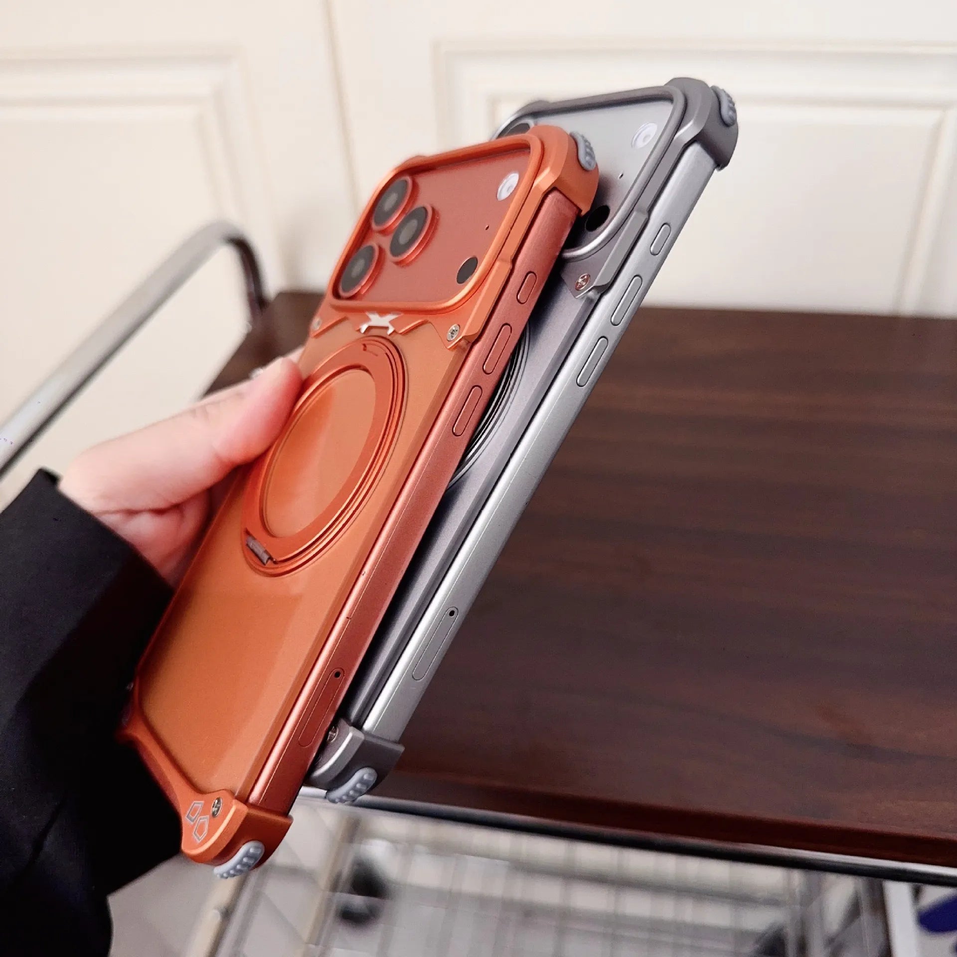 Ghost Metal Case For iPhone