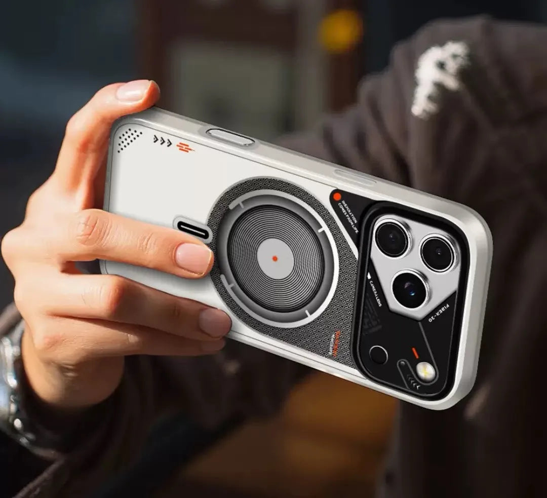 Cyber Semi-transparent Case For iPhone