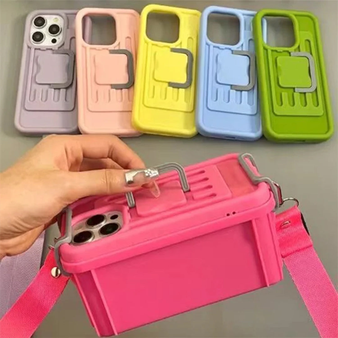 Candy Color Storage Box iPhone Case