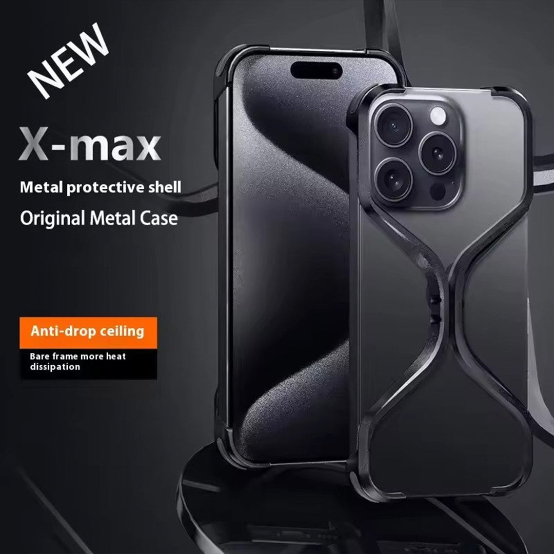 New X-Max Metal Case for iPhone