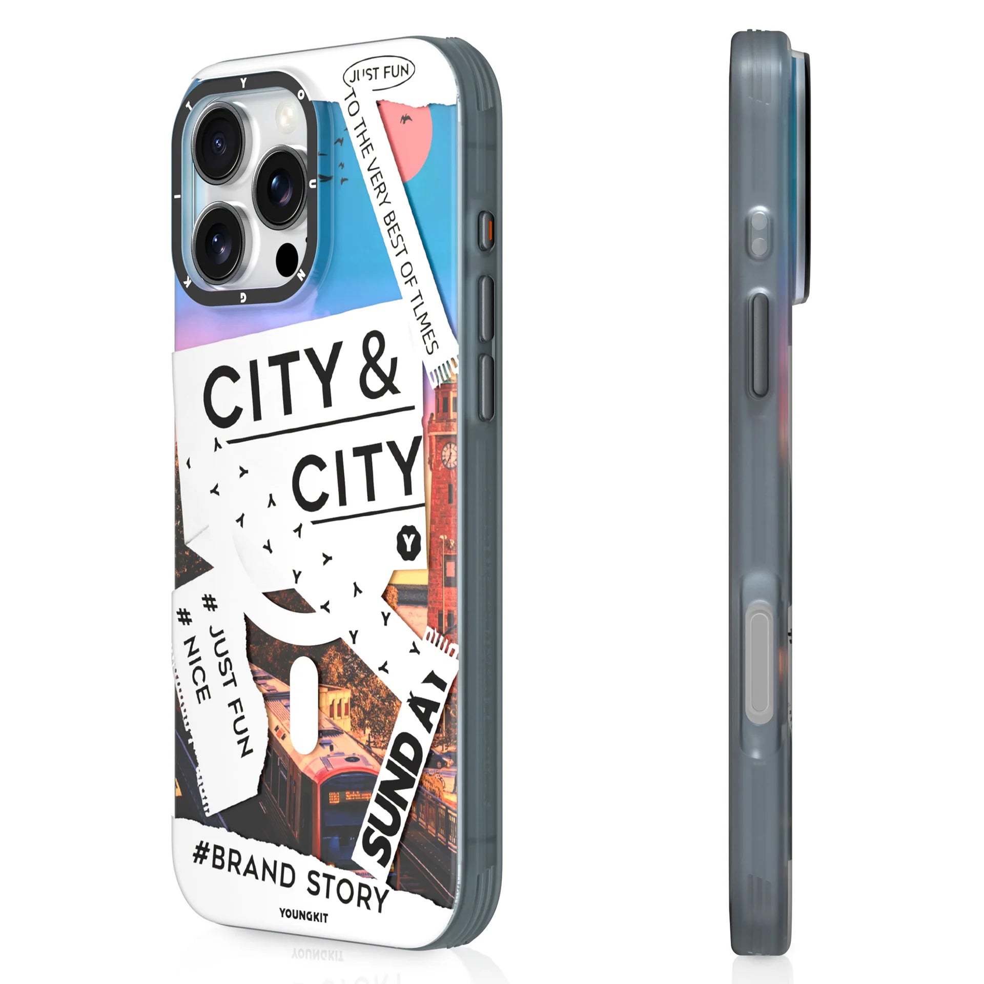 Urban Vibes Stick Art Case For iPhone