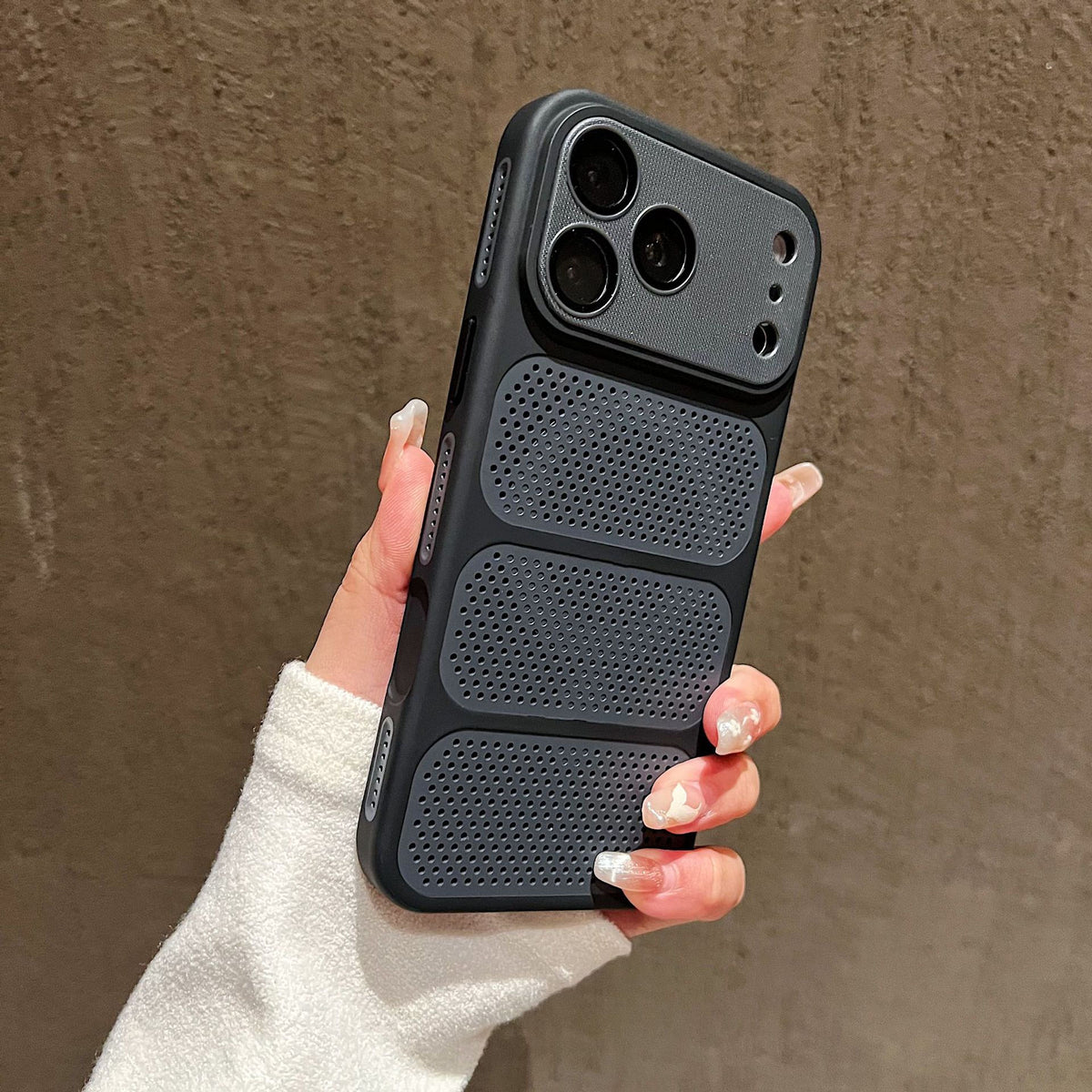 Heat Dissipation Mesh Phone Case for iPhone