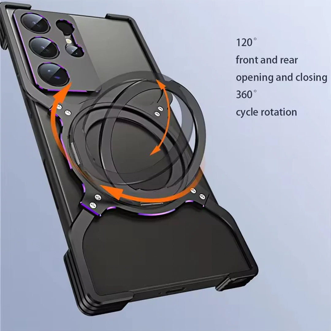 Metal Rimless Magnetic Cover for Samsung