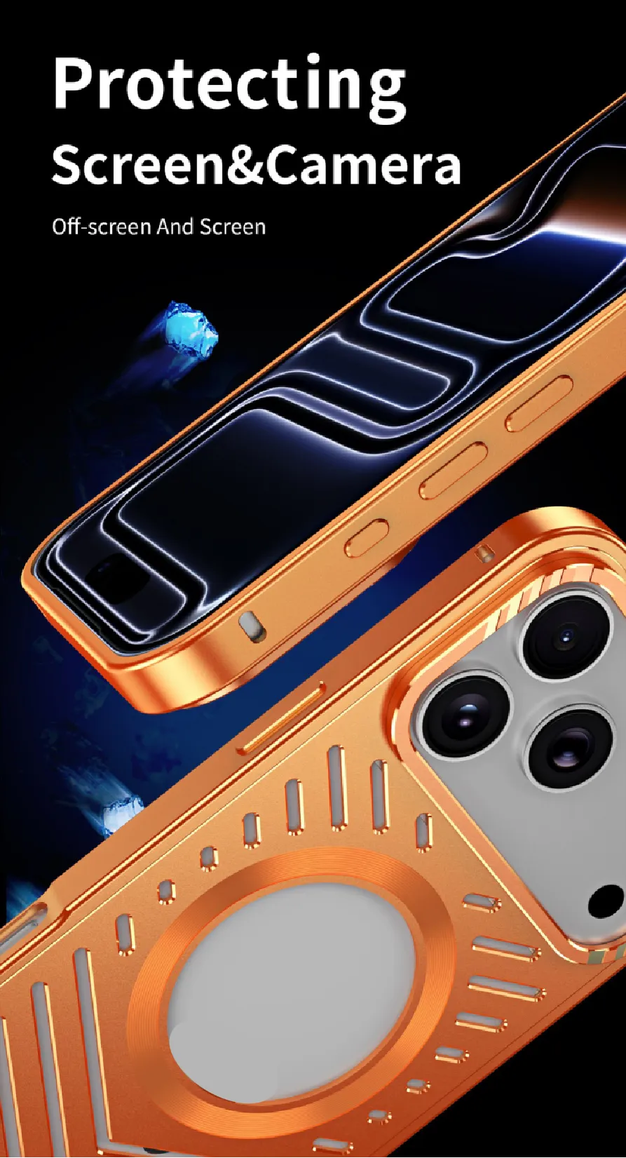 Auriglo Dissipation Aluminum Alloy iPhone Case