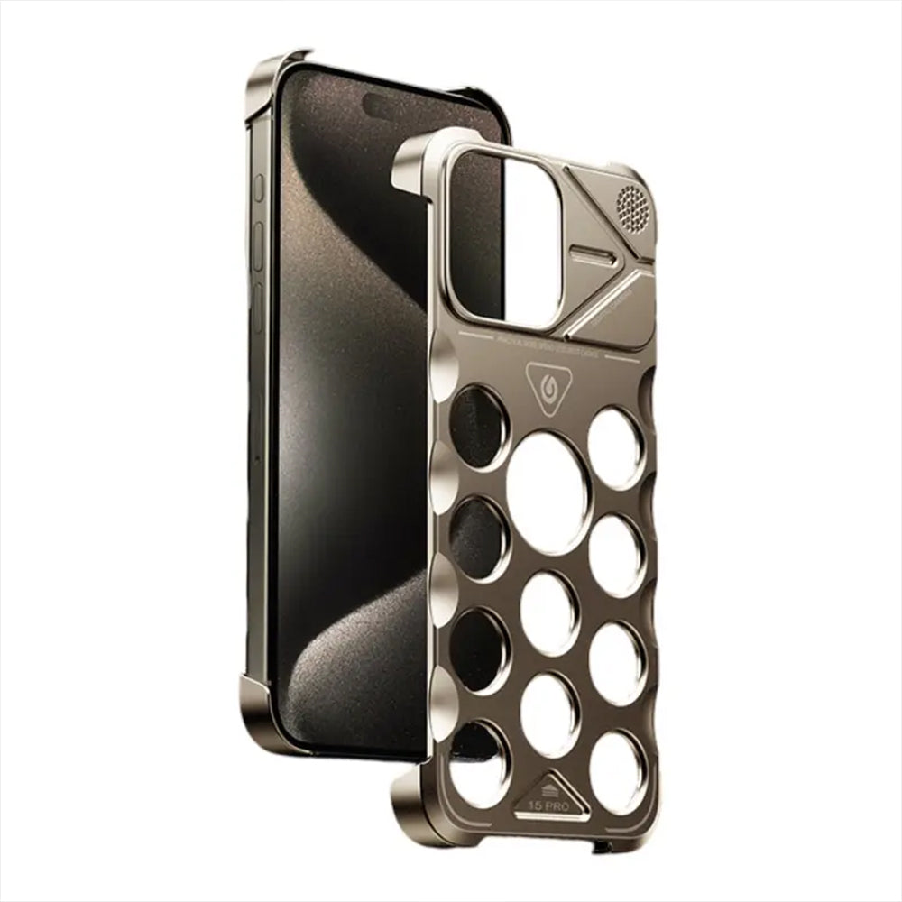 Air Bag Buffer Structure Aluminum Alloy Phone Shell