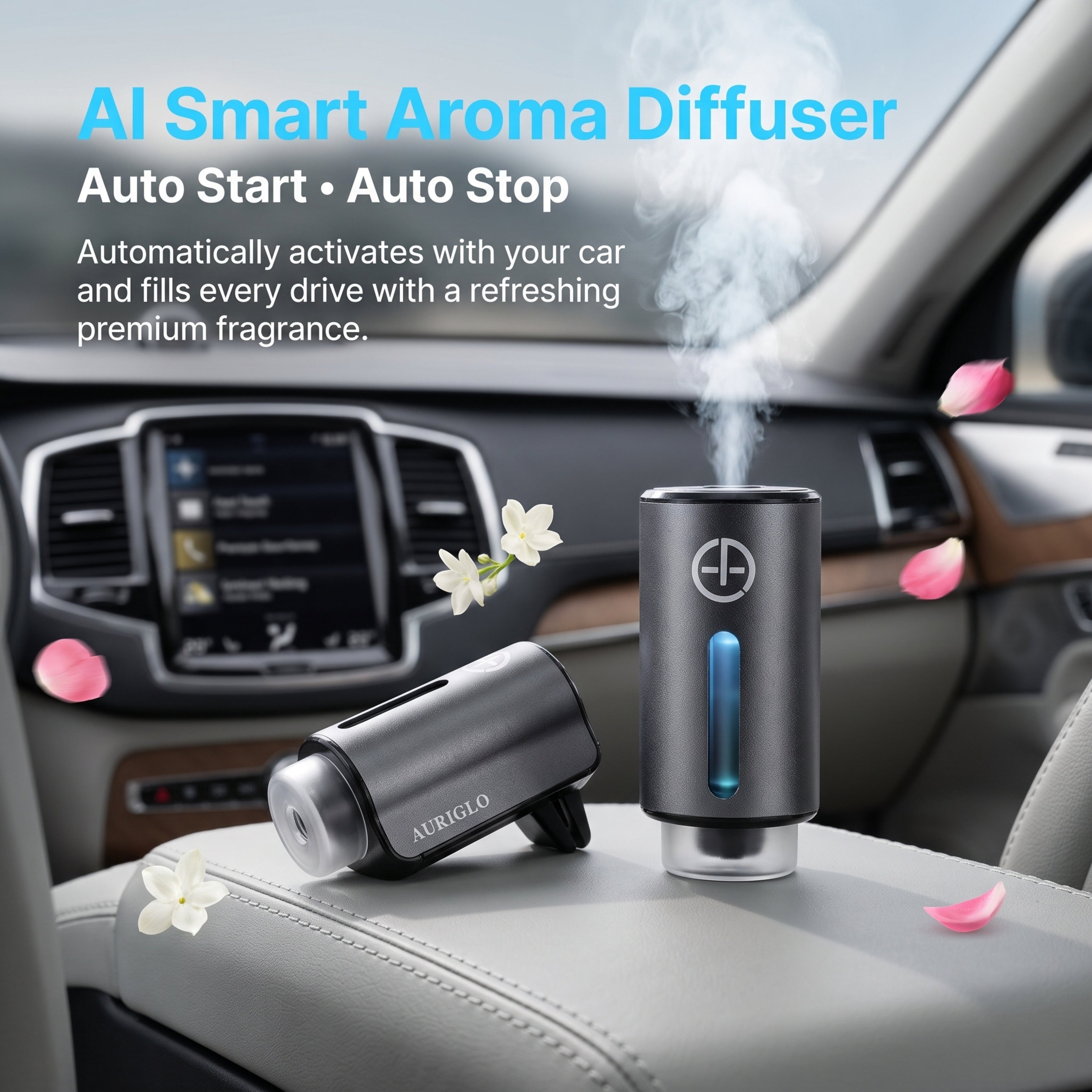 Auriglo Aura : The Smart Car Diffuser