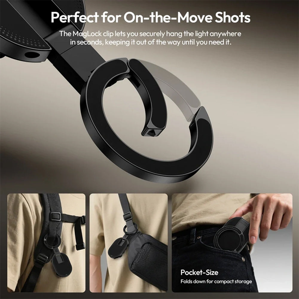Auriglo MagLock Pro | 3-in-1 Magnetic Suction Cup Phone Mount