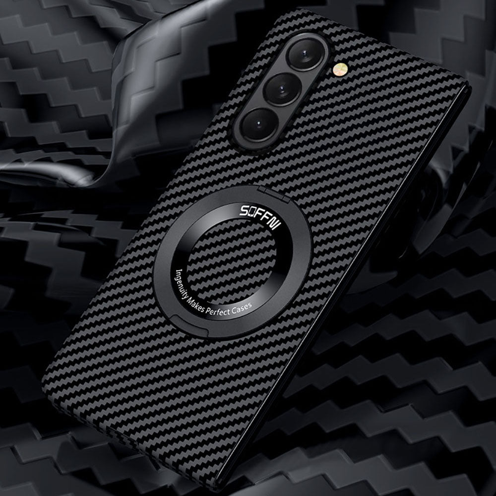 Color Magnetic Case With Kickstand For Samsung Fold