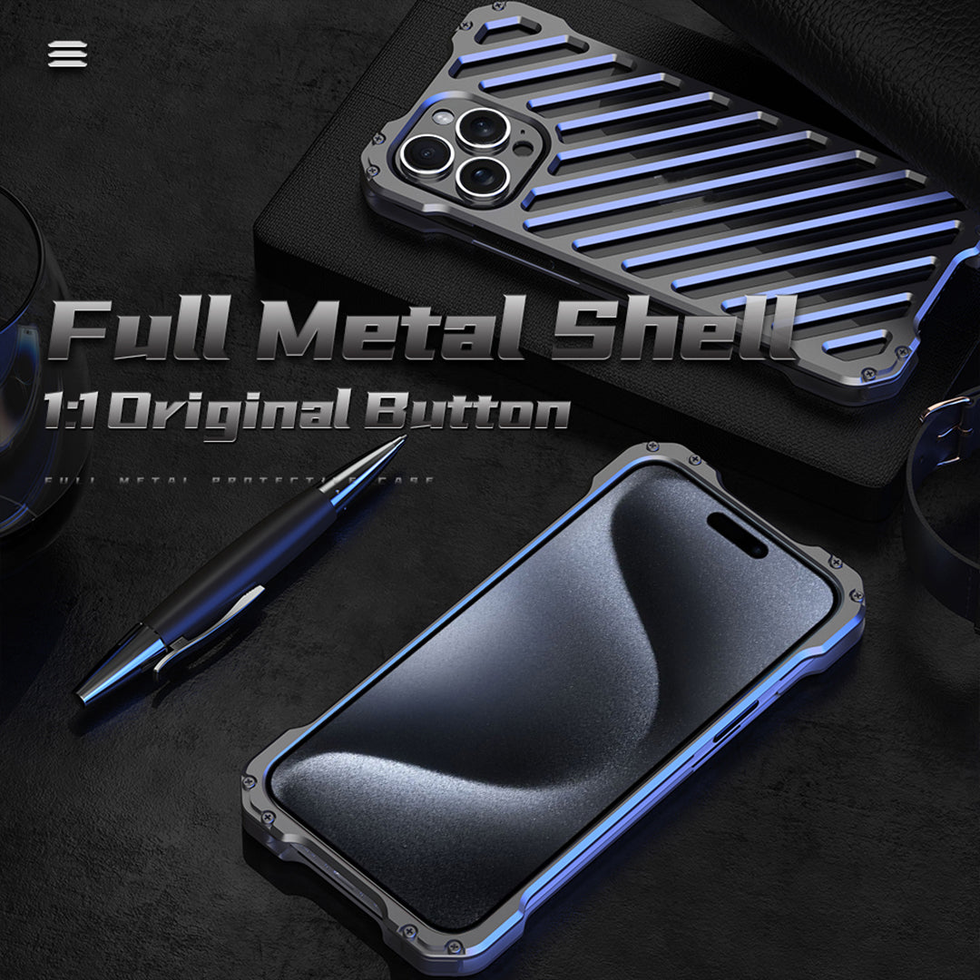 Strong Anti Fall Metal Case for iPhone