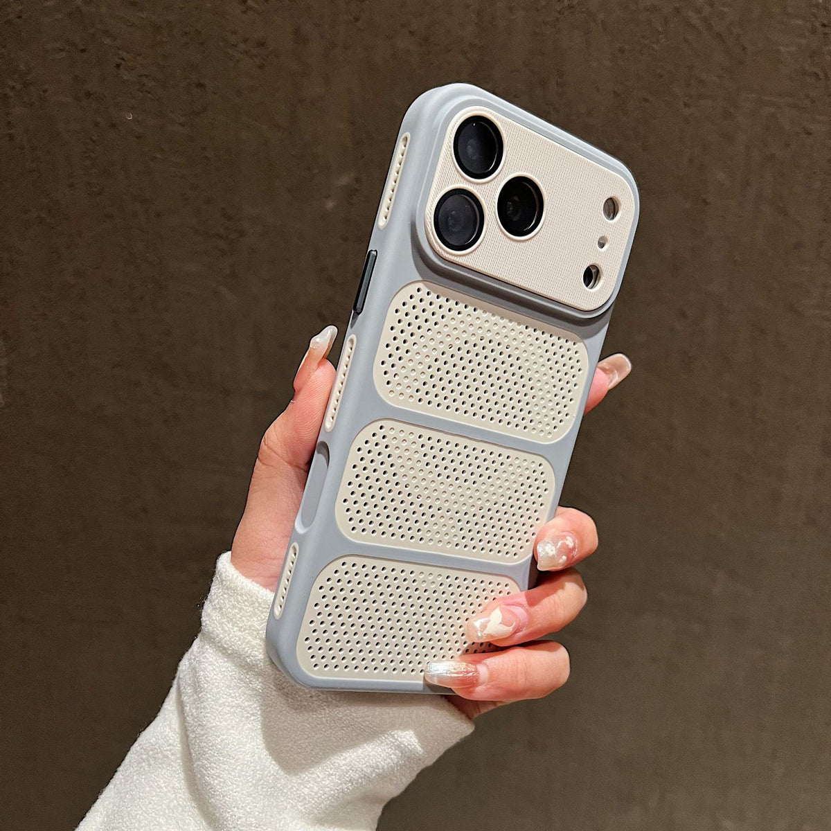 Heat Dissipation Mesh Phone Case for iPhone