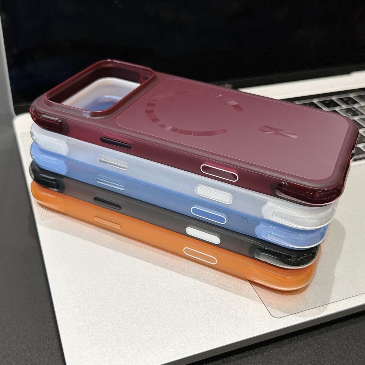 Frosted Magnetic Matte Case for iPhone