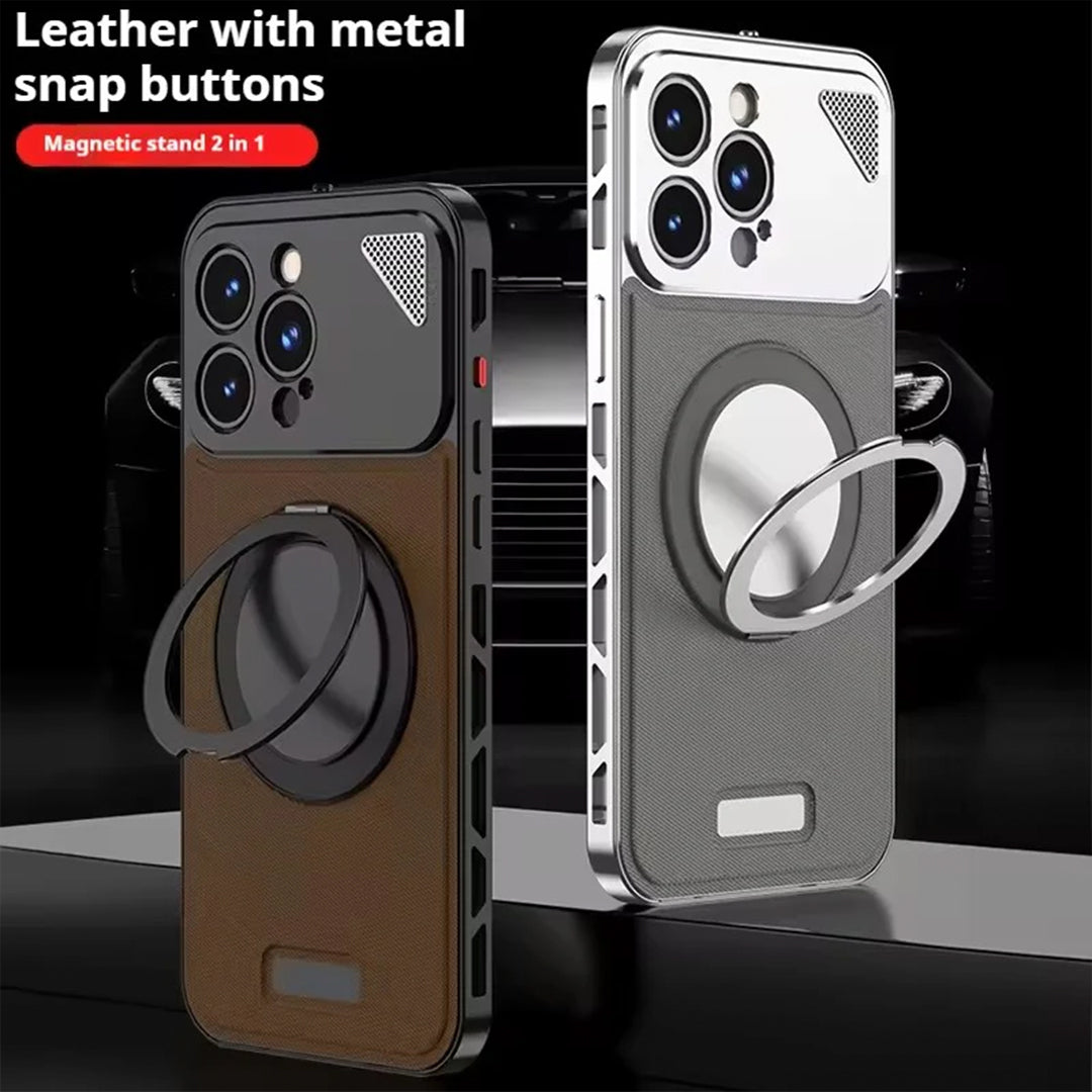 Magnetic Swivel Bracket Case for iPhone