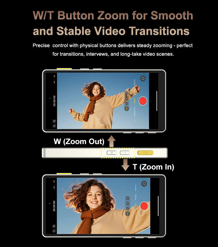 Pro Vlog Selfie Monitor Screen For iPhone And Android (bigger screen)