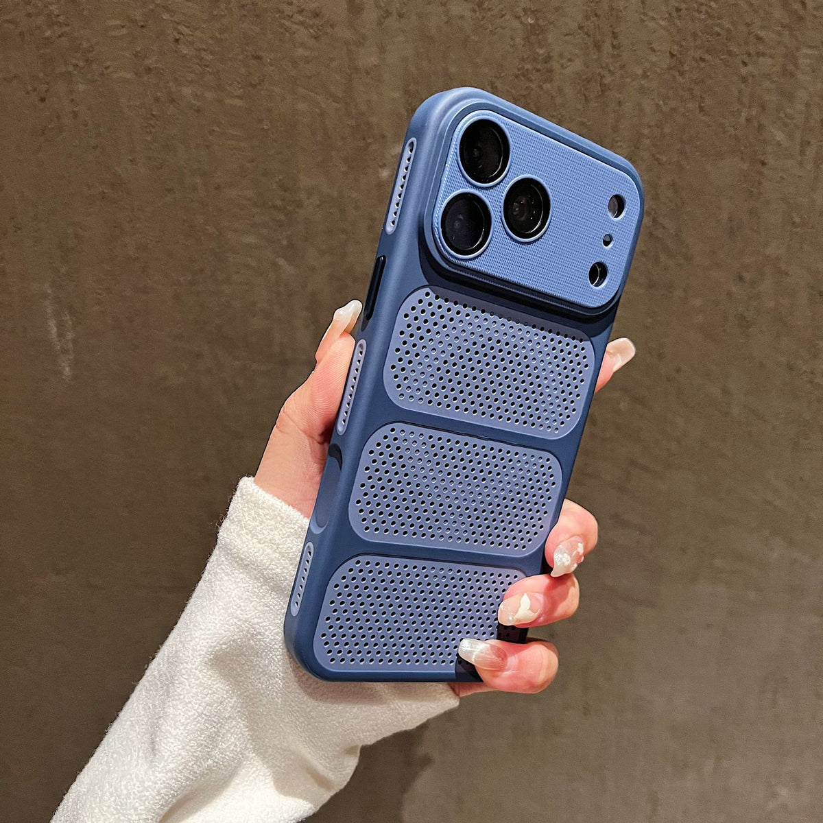 Heat Dissipation Mesh Phone Case for iPhone