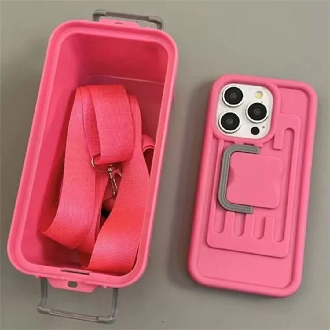 Candy Color Storage Box iPhone Case