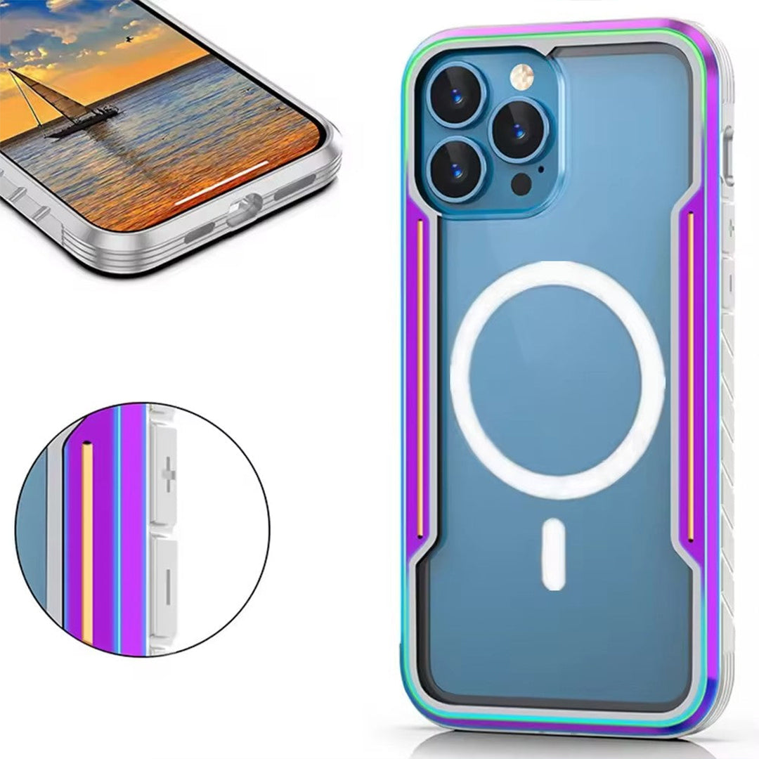 Color Combination TPU Frame Case for iPhone