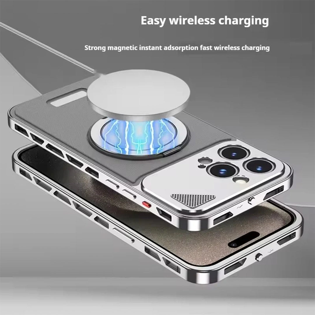 Magnetic Swivel Bracket Case for iPhone