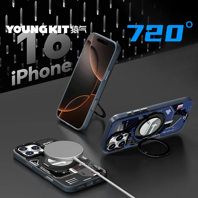 Techy Mechanical Case For iPhone