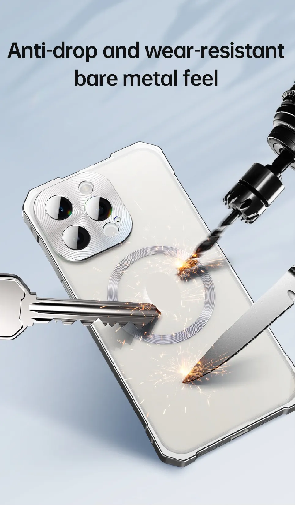 CuttedEdge Alloy Frame Case For iPhone