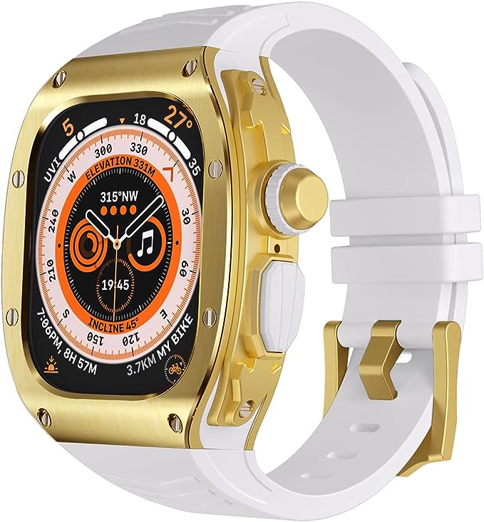 Auriglo Ultra Watch Premium Casing Kit – 49MM GOLD WHITE