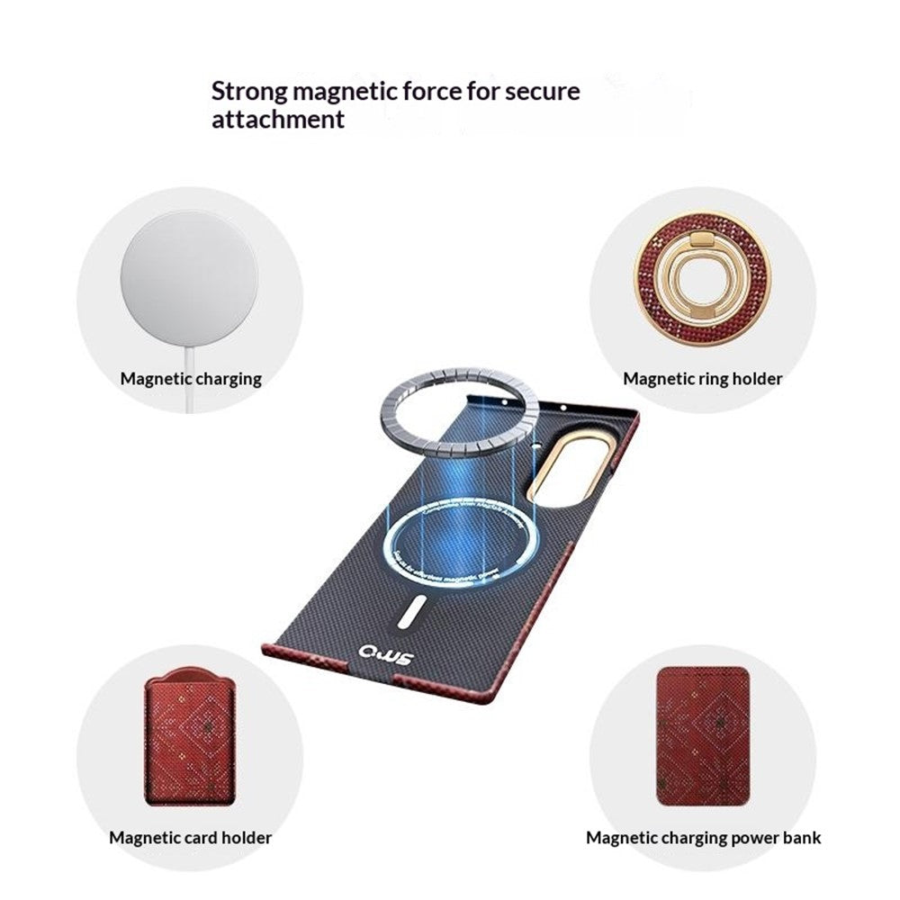 Aramid Fiber Magnetic Case For Samsung Galaxy Z Fold