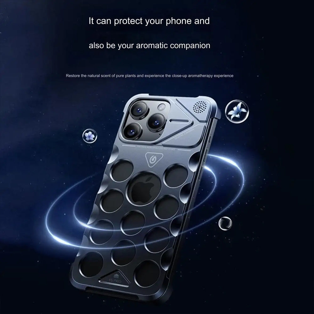 Air Bag Buffer Structure Aluminum Alloy Phone Shell