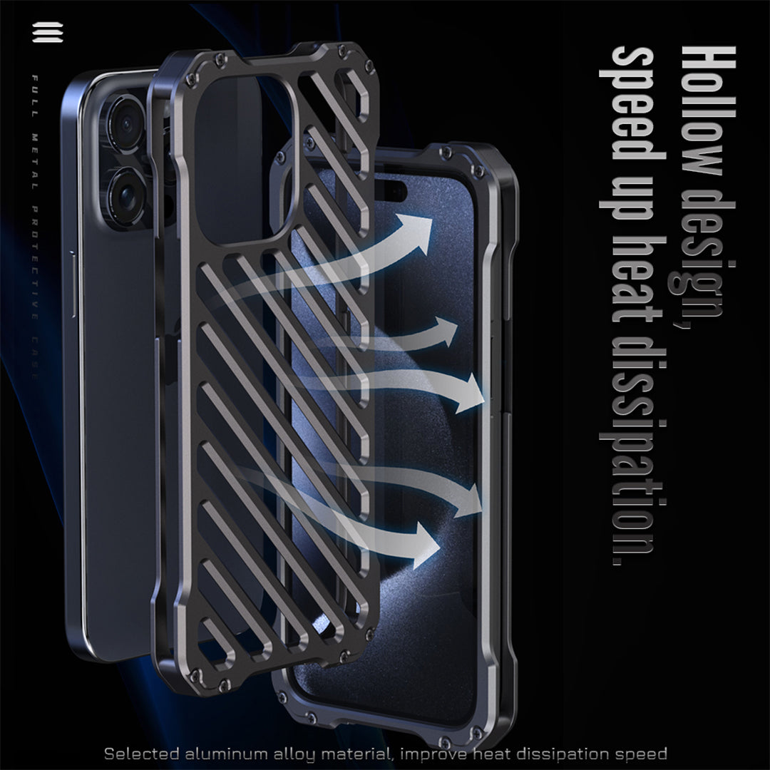 Strong Anti Fall Metal Case for iPhone