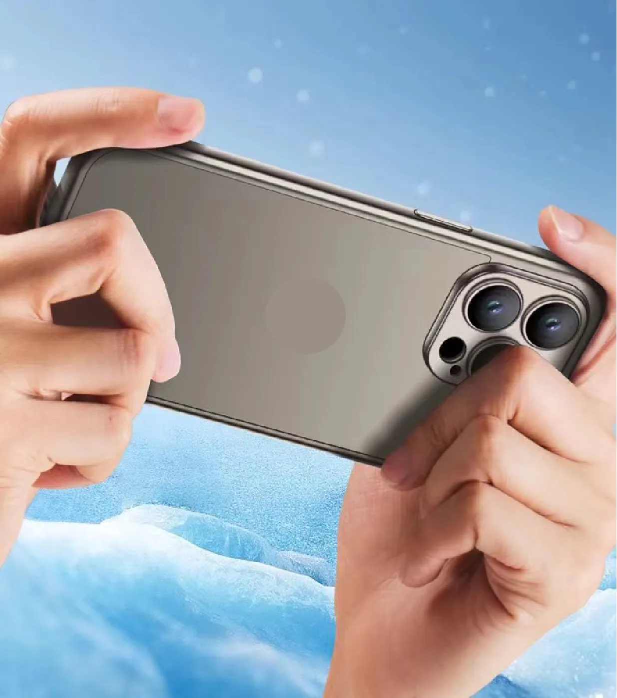 PC Electroplated Frame Case For iPhone