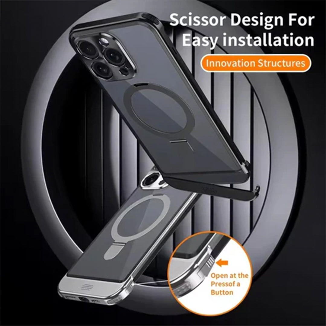 Scissor Holder Aroma Shell Case for iPhone