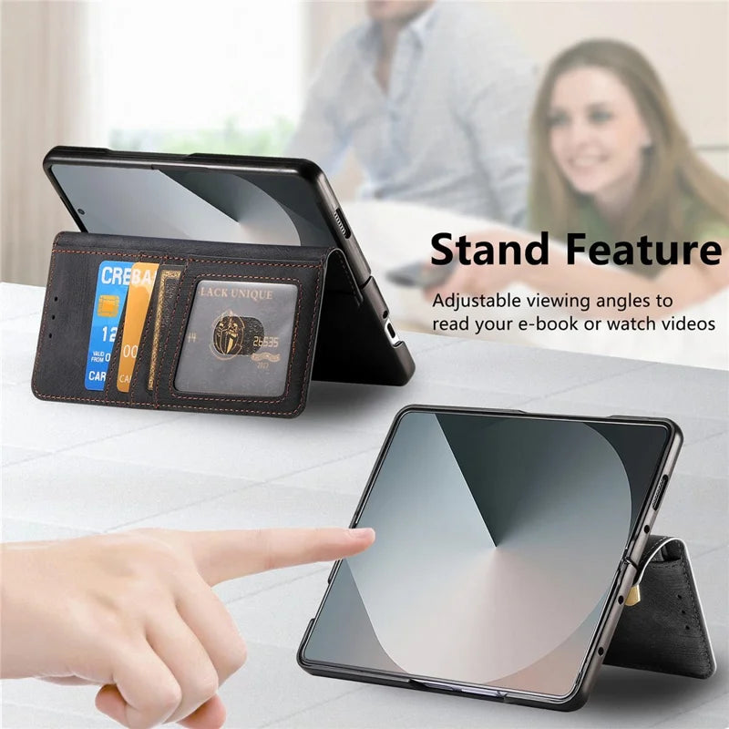 ZipperDetachable Flip Case For Samsung Fold