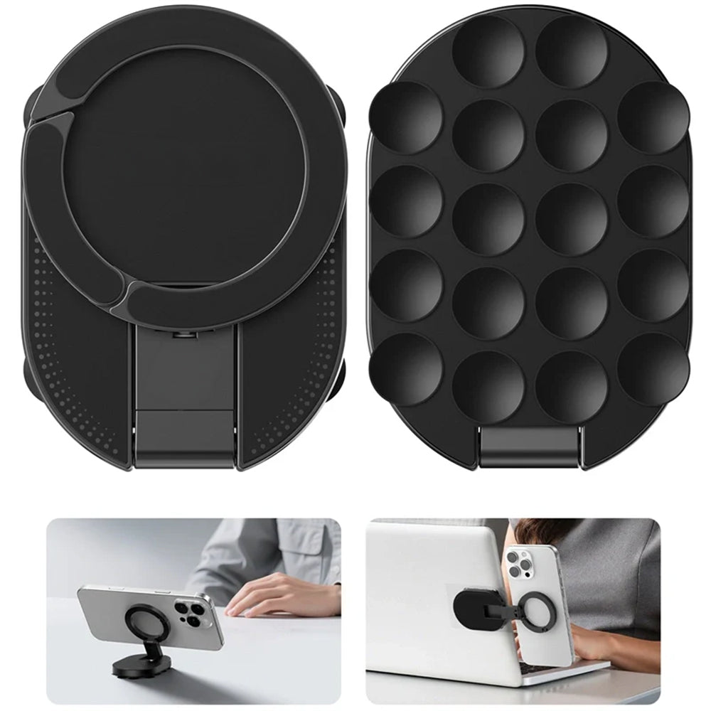 Auriglo MagLock Pro | 3-in-1 Magnetic Suction Cup Phone Mount