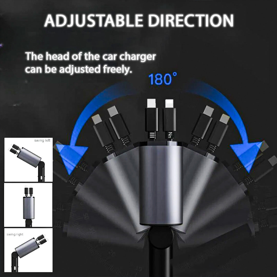 Auriglo Retractable Car Charger