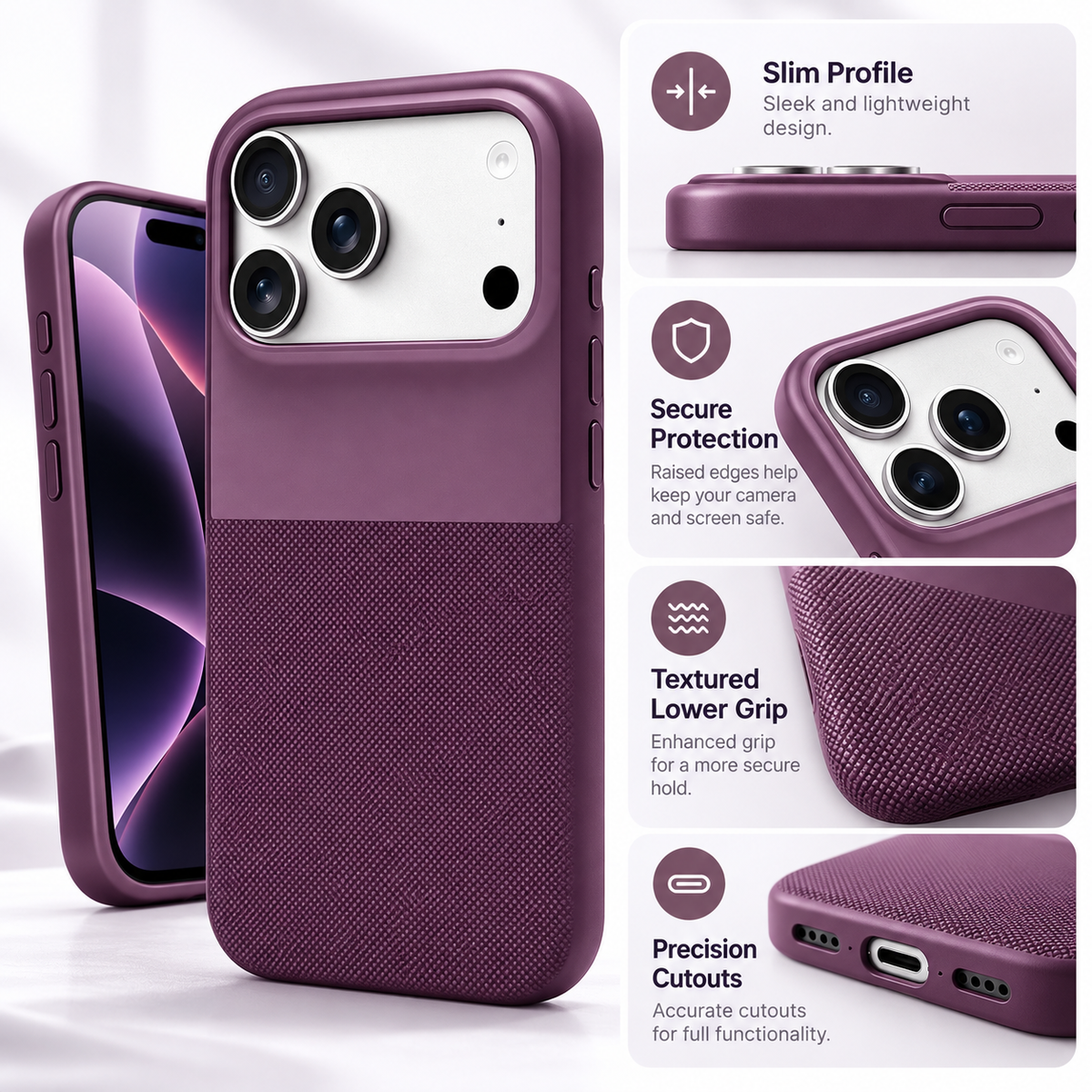 Hard Shell Protective TPU Phone Case