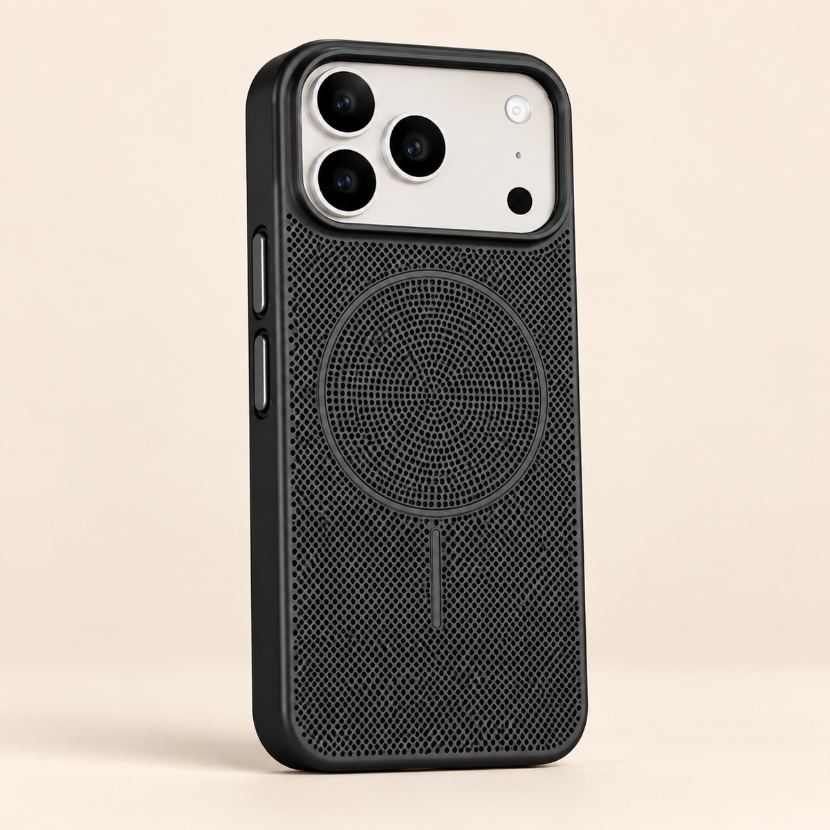 Magnetic Metal Mesh Phone Case for iPhone