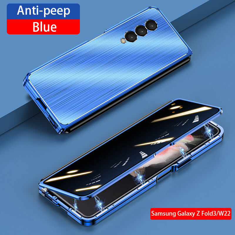 Brushed Metal Case For Samsung Fold