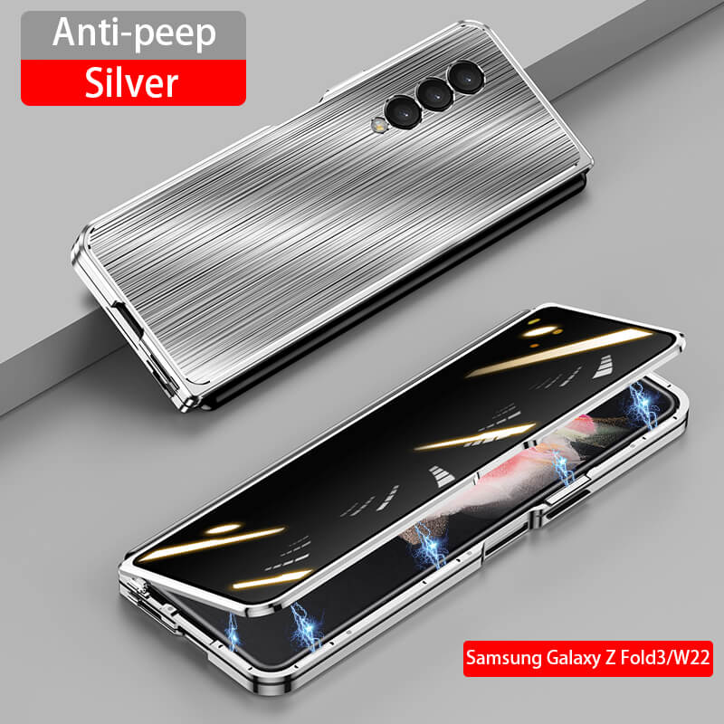 Brushed Metal Case For Samsung Fold