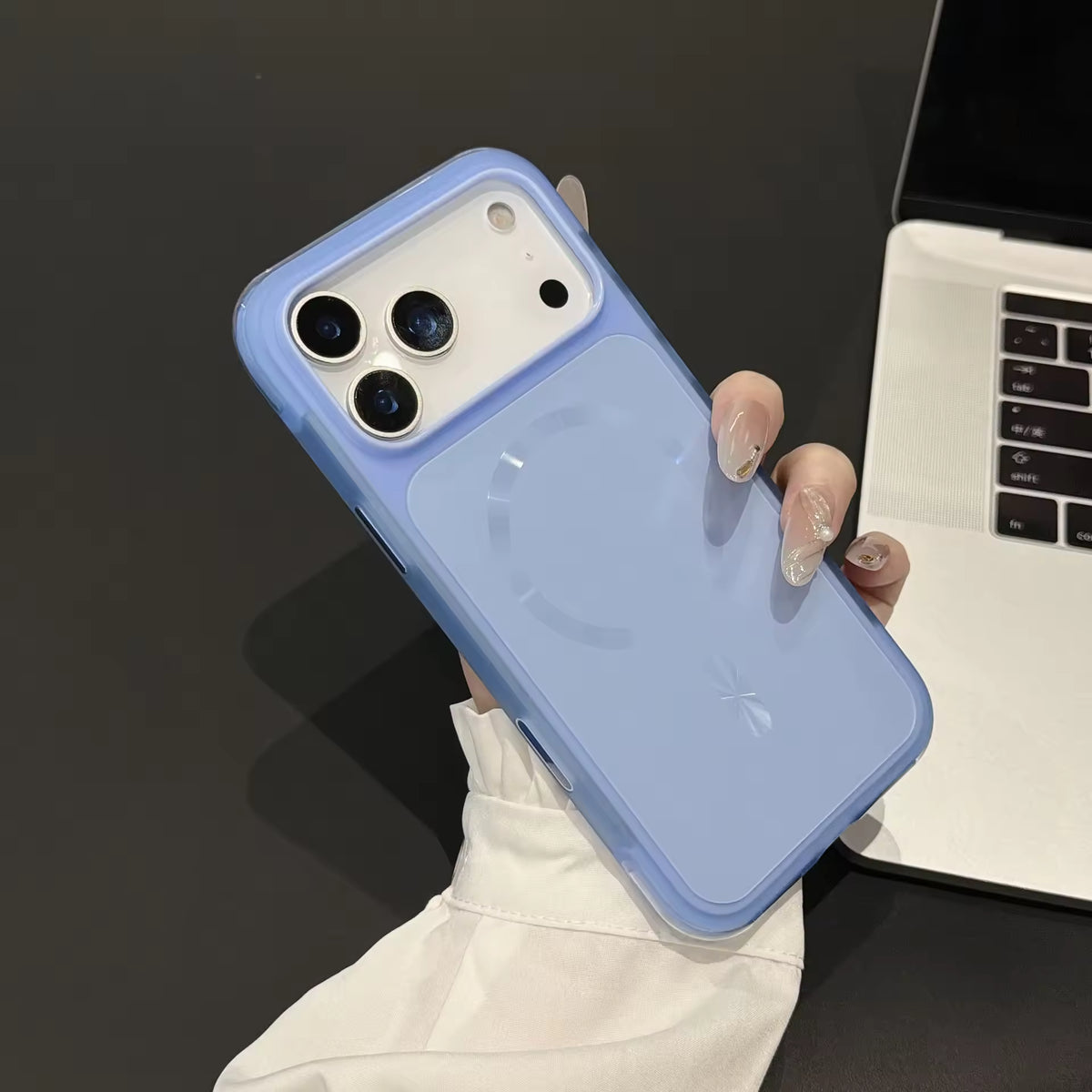 Frosted Magnetic Matte Case for iPhone