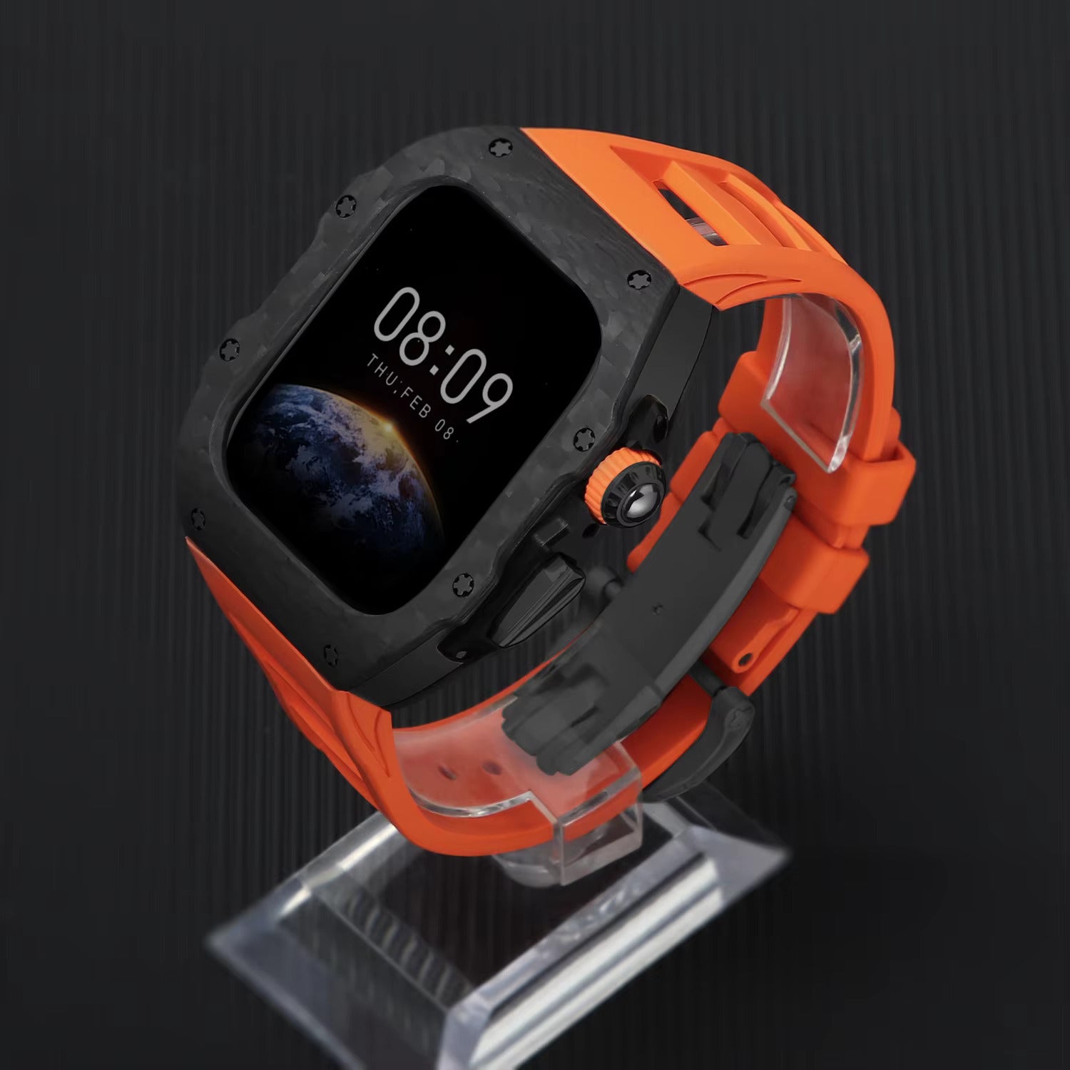 New Luxury Carbon Fiber  Case For Apple Watch 42MM